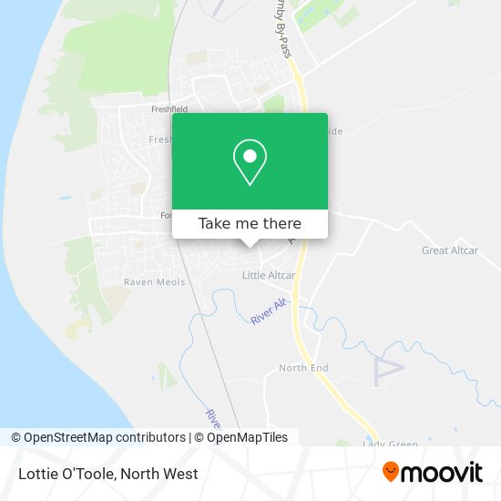 Lottie O'Toole map