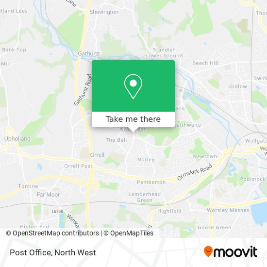 Post Office map