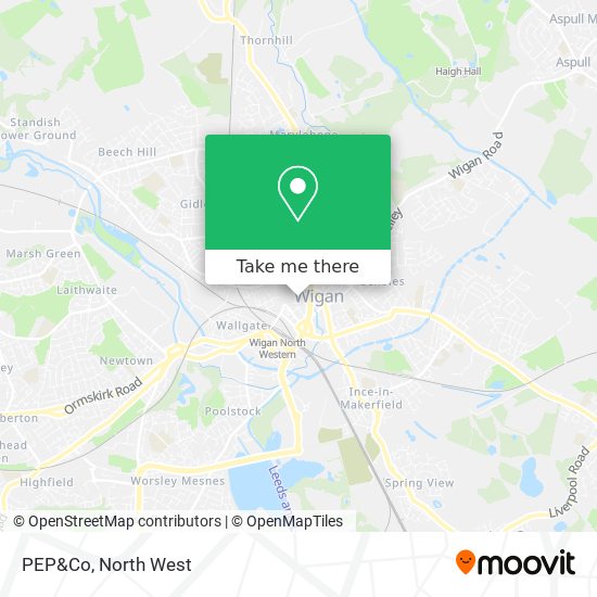 PEP&Co map