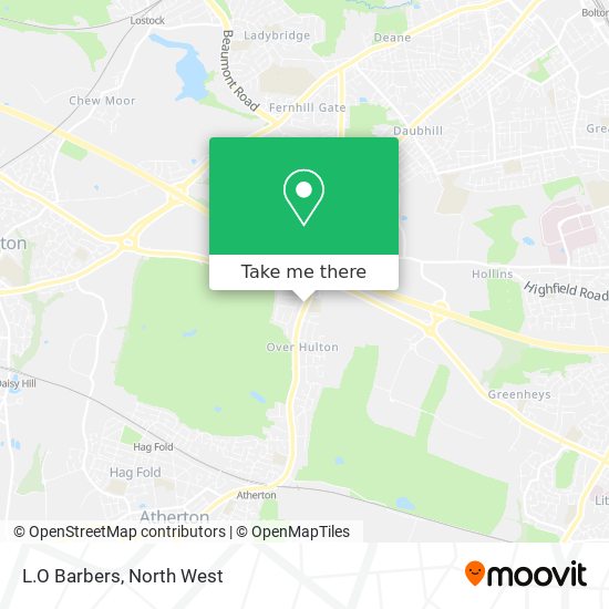 L.O Barbers map