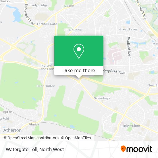 Watergate Toll map