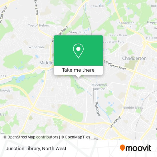 Junction Library map