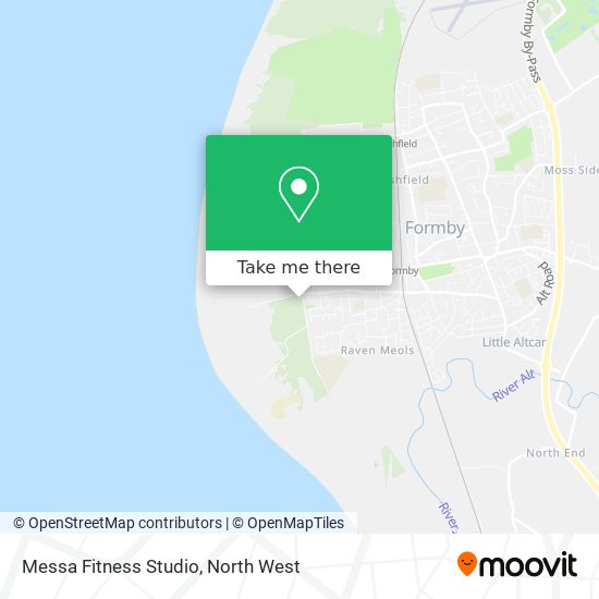 Messa Fitness Studio map