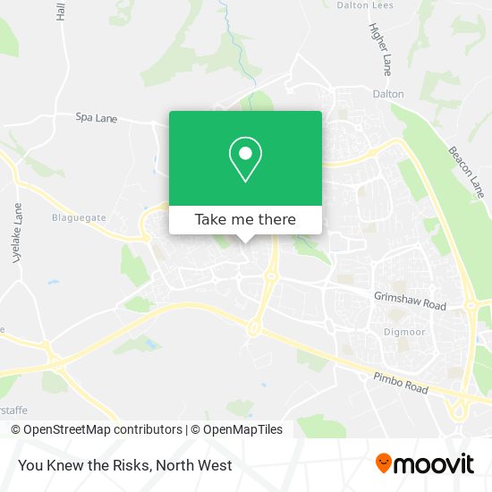 You Knew the Risks map