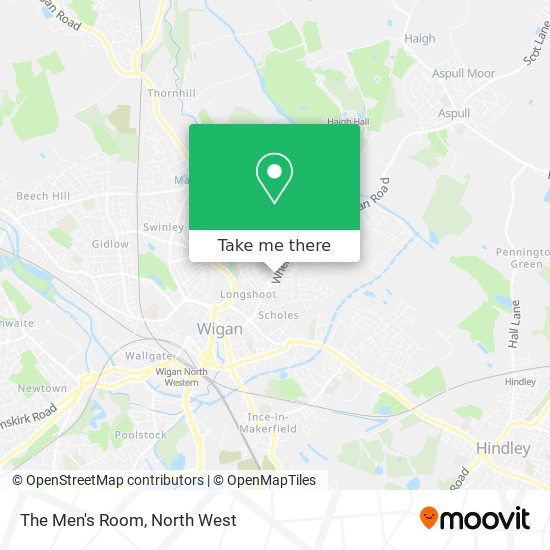 The Men's Room map