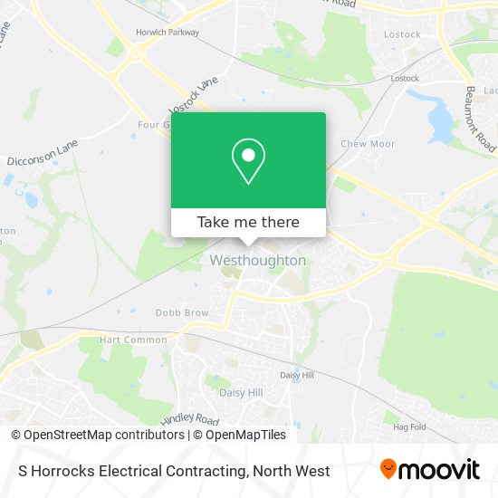 S Horrocks Electrical Contracting map