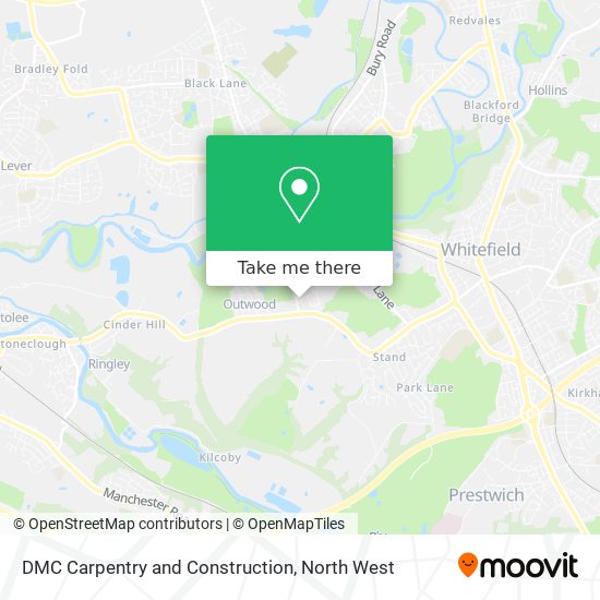 DMC Carpentry and Construction map