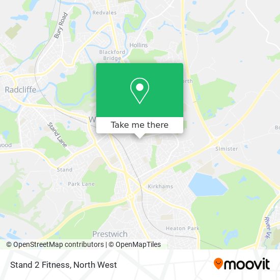 Stand 2 Fitness map