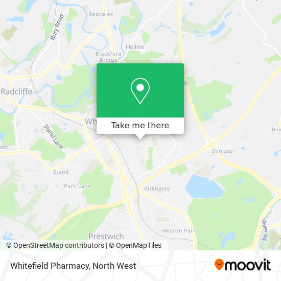 Whitefield Pharmacy map