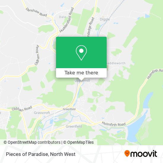 Pieces of Paradise map