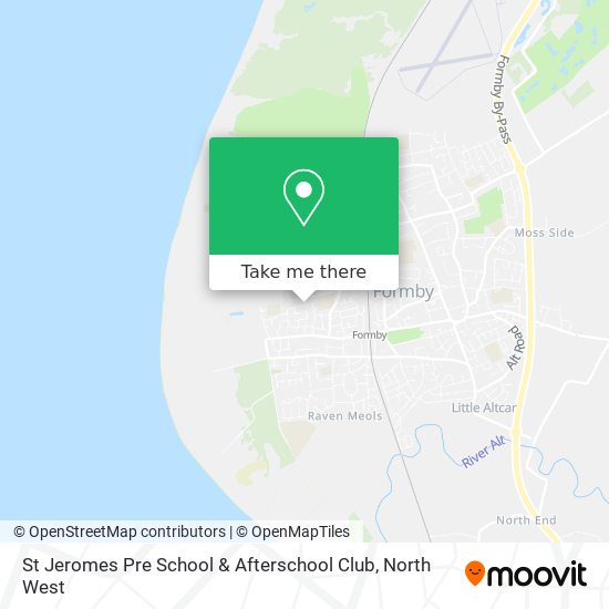 St Jeromes Pre School & Afterschool Club map