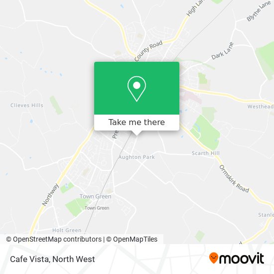 Cafe Vista map