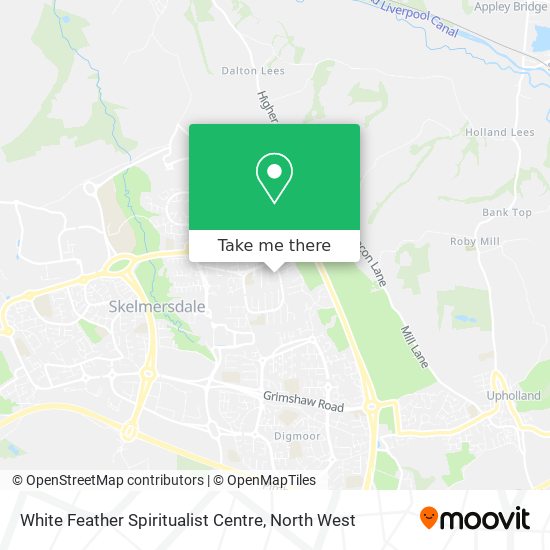 White Feather Spiritualist Centre map