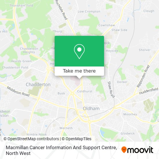 Macmillan Cancer Information And Support Centre map