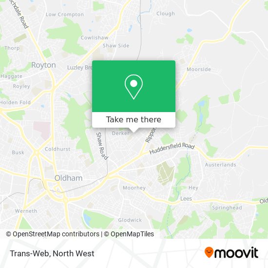 Trans-Web map