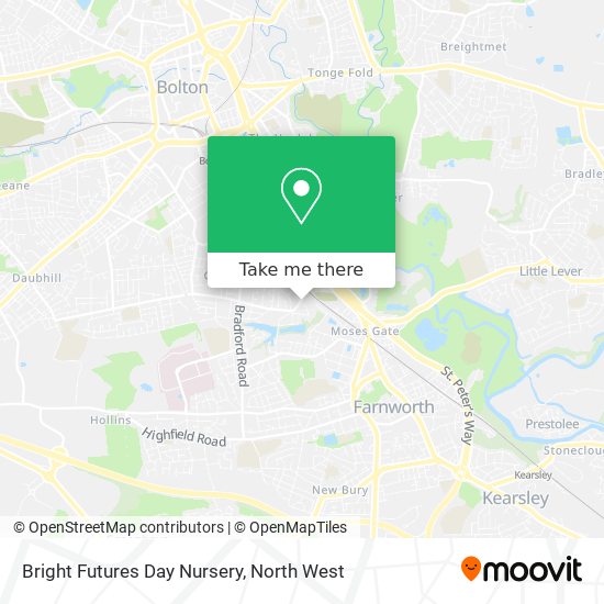 Bright Futures Day Nursery map