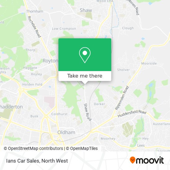 Ians Car Sales map