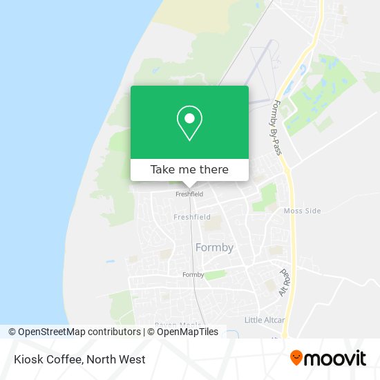 Kiosk Coffee map