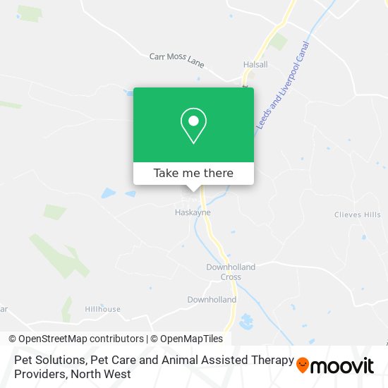 Pet Solutions, Pet Care and Animal Assisted Therapy Providers map