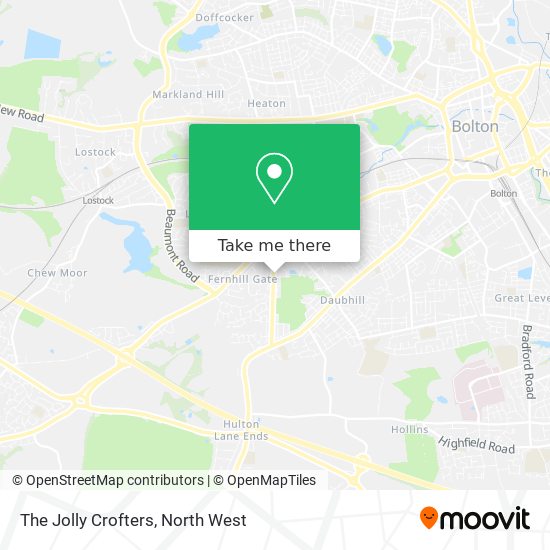 The Jolly Crofters map