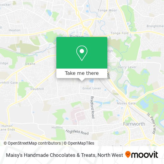 Maisy's Handmade Chocolates & Treats map