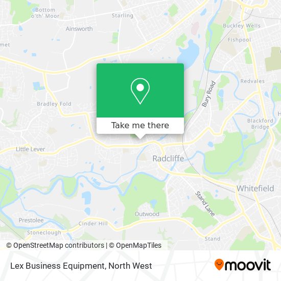 Lex Business Equipment map