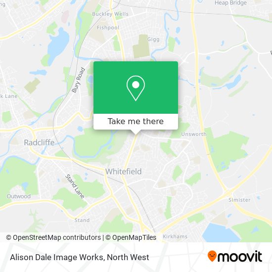 Alison Dale Image Works map