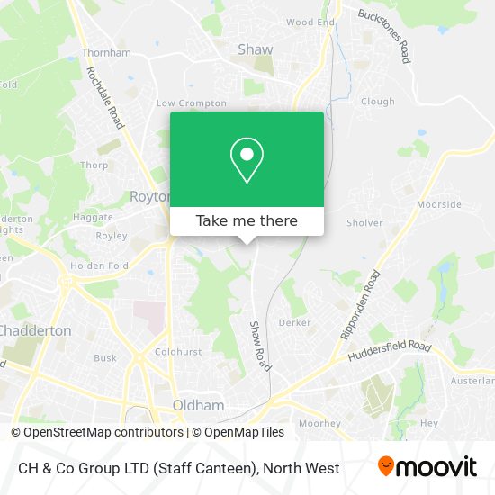 CH & Co Group LTD (Staff Canteen) map