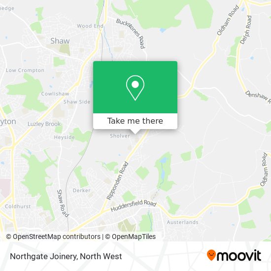 Northgate Joinery map