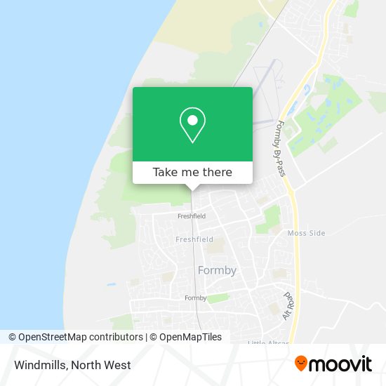 Windmills map