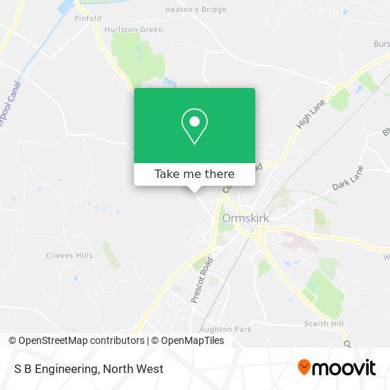 S B Engineering map