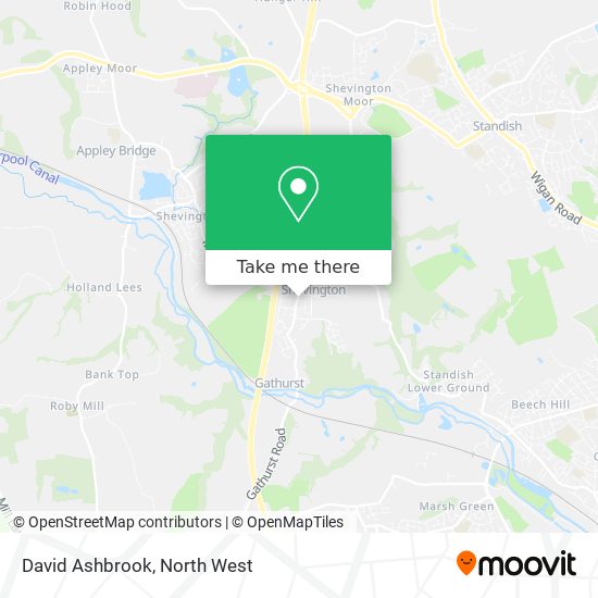 David Ashbrook map