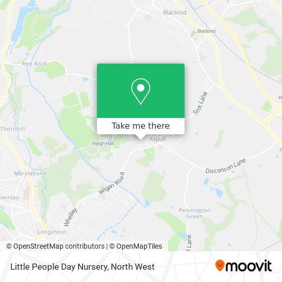 Little People Day Nursery map