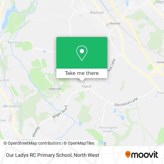 Our Ladys RC Primary School map