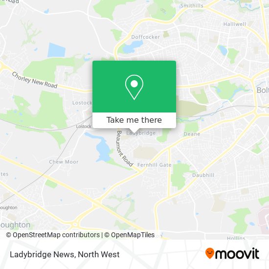 Ladybridge News map