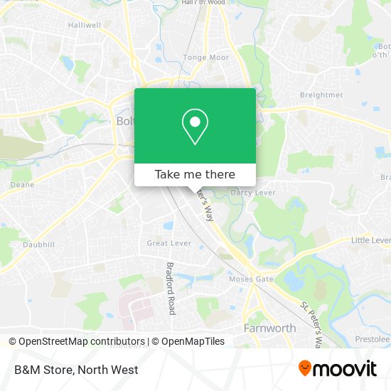 B&M Store map