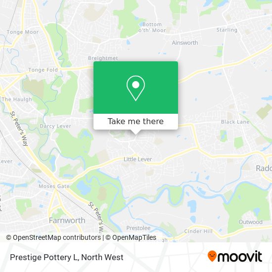 Prestige Pottery L map
