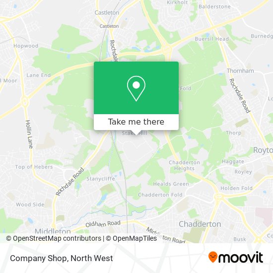 Company Shop map