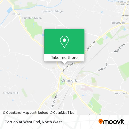 Portico at West End map