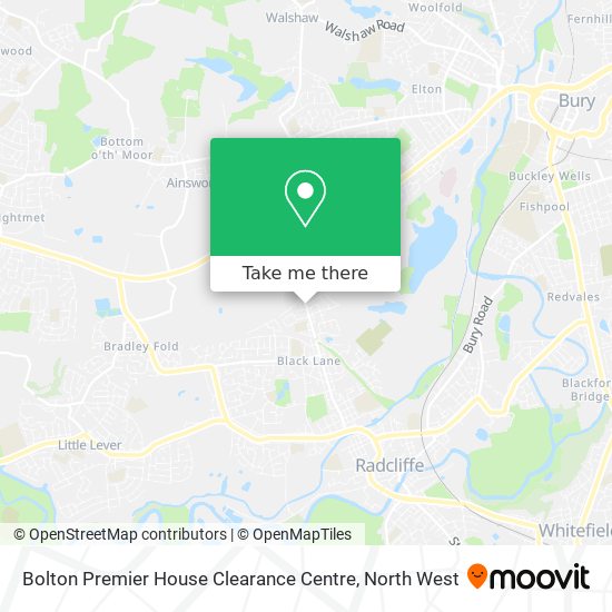 Bolton Premier House Clearance Centre map