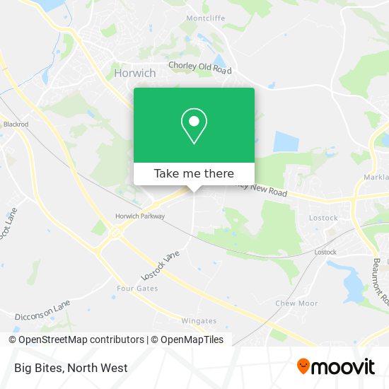 Big Bites map