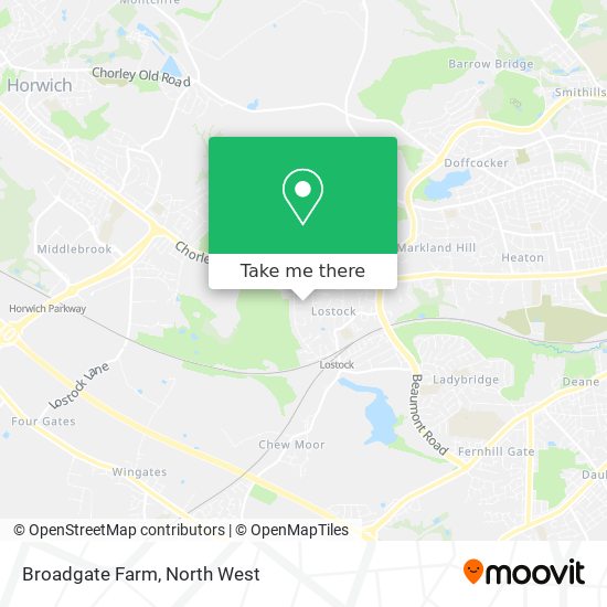 Broadgate Farm map