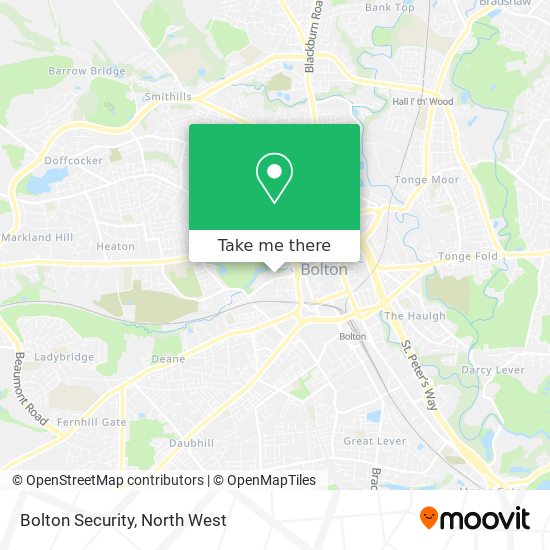 Bolton Security map