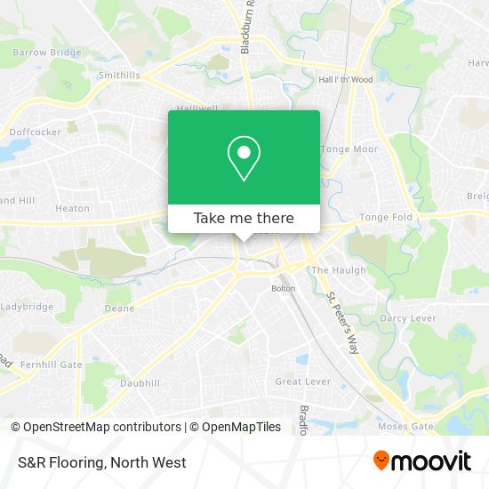 S&R Flooring map
