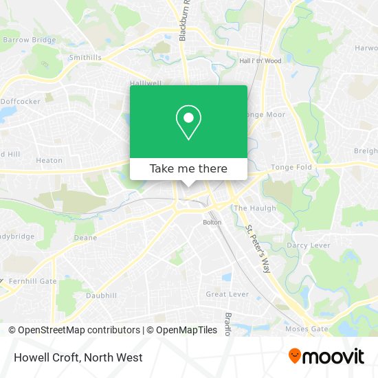 Howell Croft map