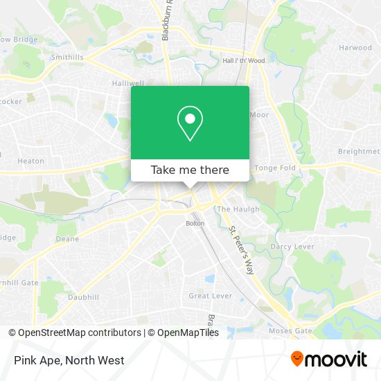 Pink Ape map