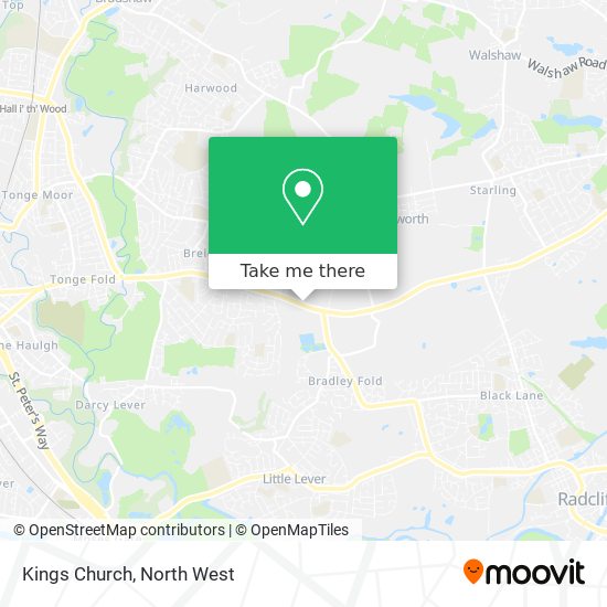 Kings Church map