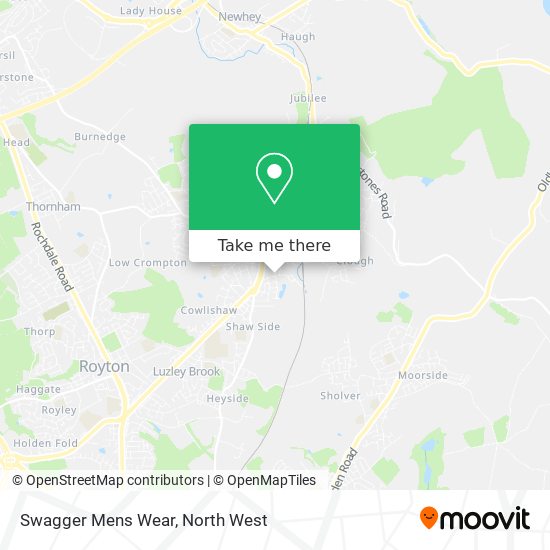 Swagger Mens Wear map