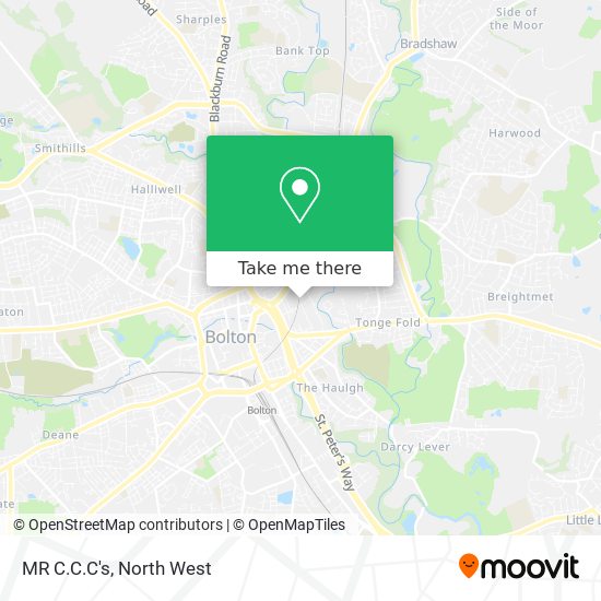 MR C.C.C's map