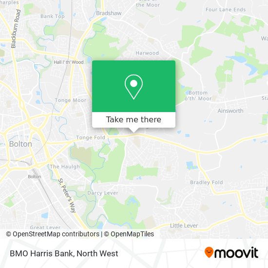 BMO Harris Bank map